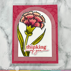 Waffle Flower Sweet Lattice Sentiment Clear Stamps 421801