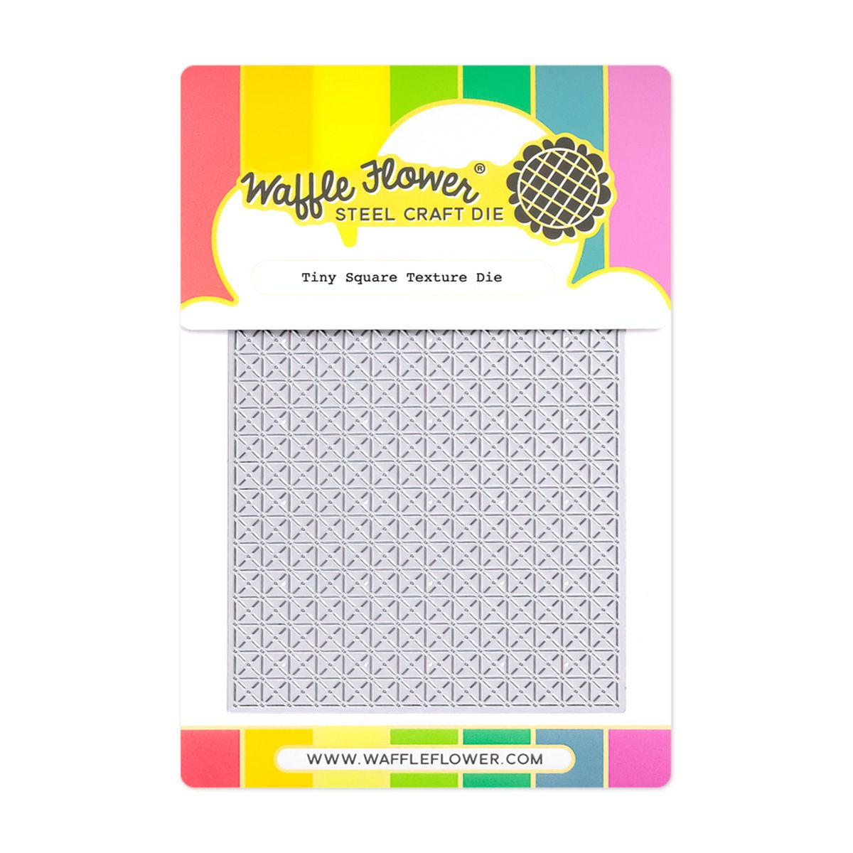 Waffle Flower Tiny Square Texture Die 421920