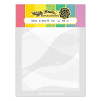 Waffle Flower Wave Stencils 422549