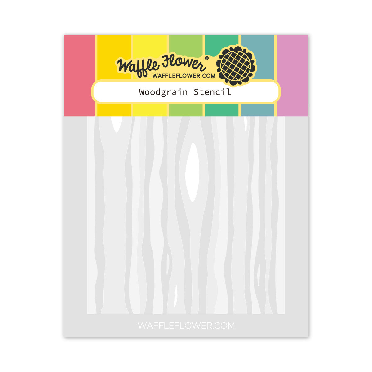 Waffle Flower Woodgrain Stencils 422107