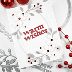 Simon Says Stamp Warm Wishes Medley Script Wafer Dies s1120 DieCember Warm Wishes Card | color-code:ALT08