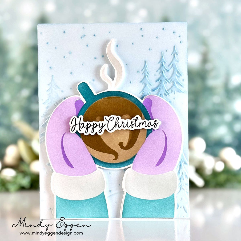 Simon Says Stamp Warm Mug Wafer Dies 1487sdc And Everything Nice Winter Card | color-code:ALT03