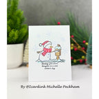 Simon Says Clear Stamps Warm Thoughts 1333ssc Christmas Card