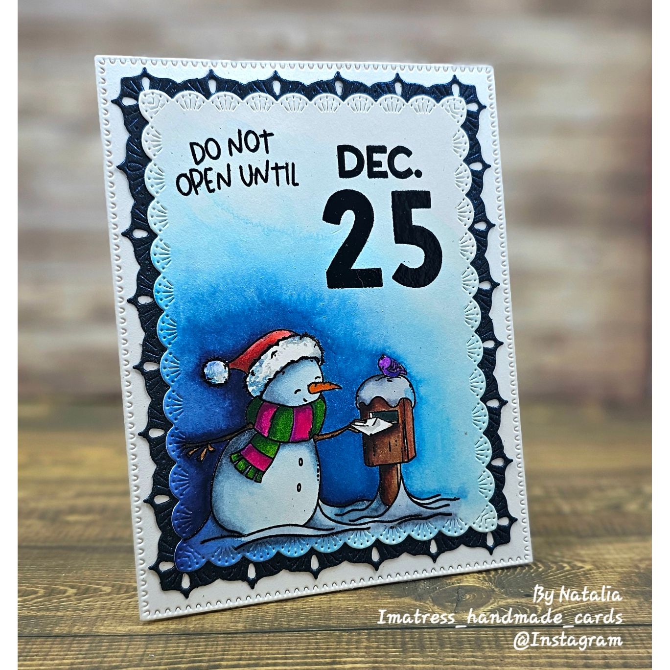 Simon Says Clear Stamps Warm Thoughts 1333ssc Christmas Card