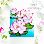 Honey Bee Mini Messages Clear Stamp Set hbst-491 Hellow Sweet Friend Card | color-code:ALT02