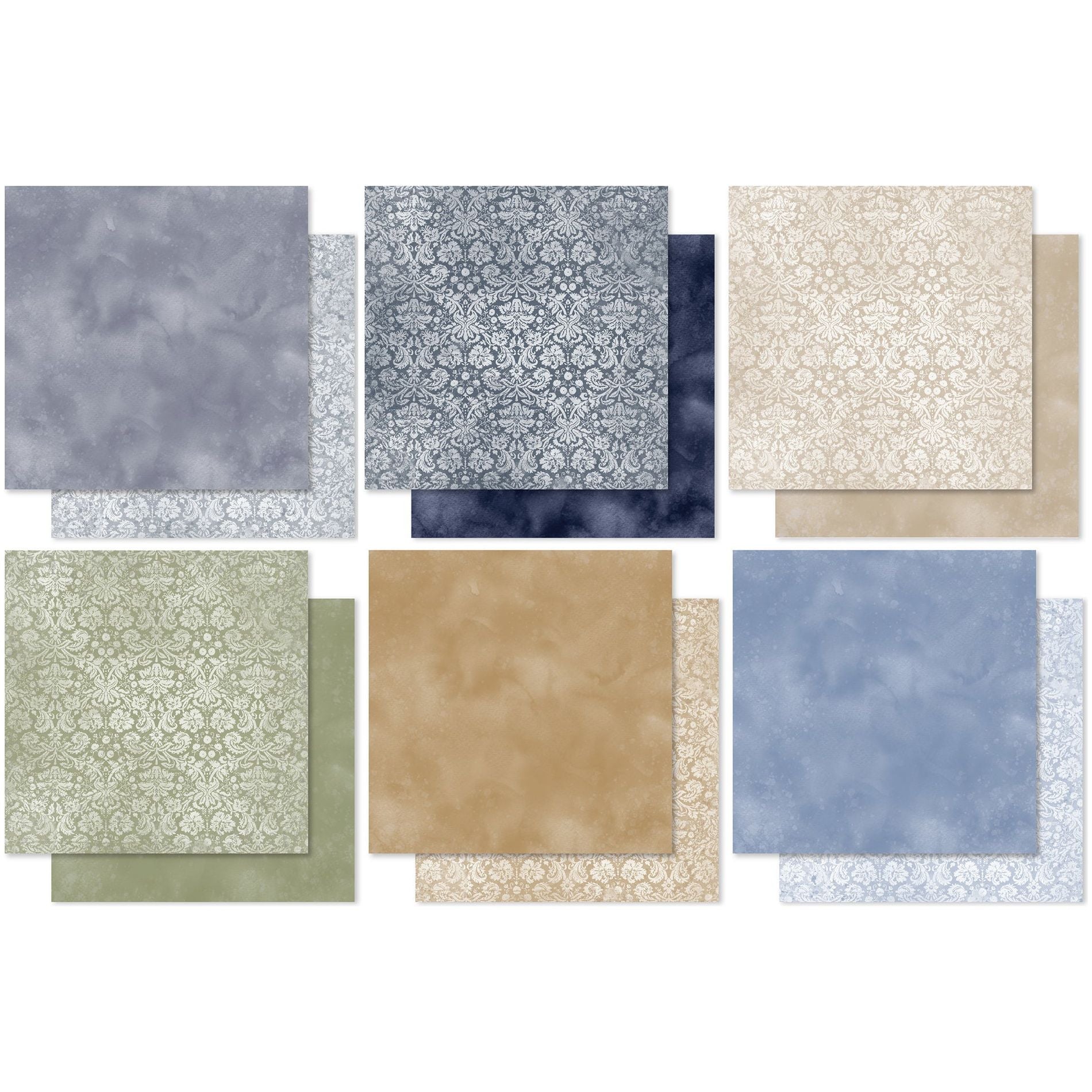 Paper Rose Wedding Blooms Textures 6x6 Paper 31770 sheets