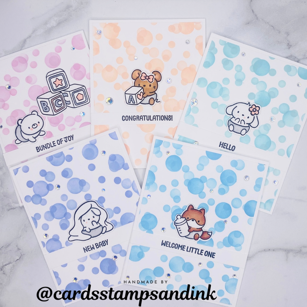 Simon Says Clear Stamps Welcome Little One 3202ssc Moments In Time Baby Cards | color-code:ALT05