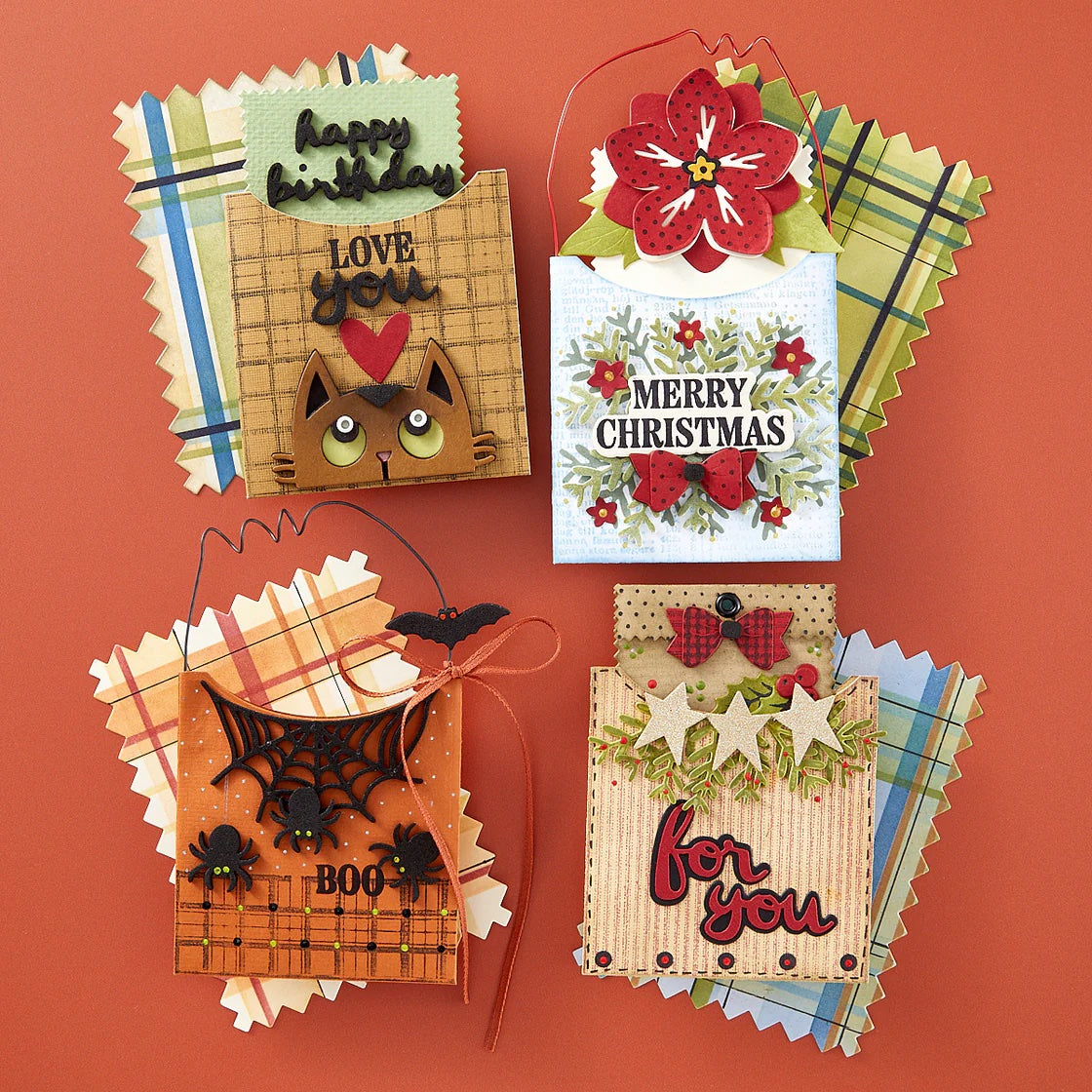 Spellbinders Plaid Builder Layered Stencils stn-100