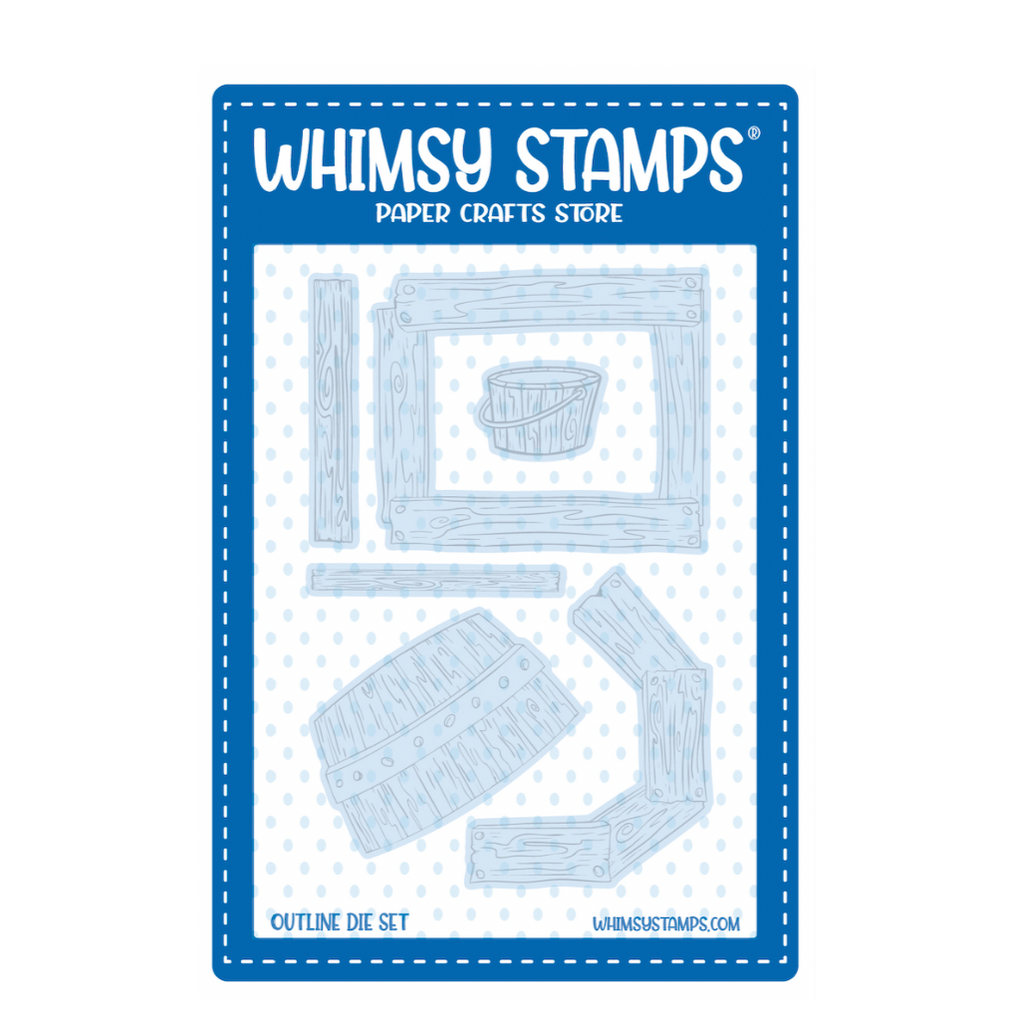 Whimsy Stamps Barnyard Elements Dies wsd023 1