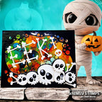 Whimsy Stamps Boneyard Dies wsd043 skulls