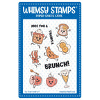 Whimsy Stamps Brunch Buddies Clear Stamps khb184a