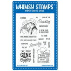 Whimsy Stamps Cowboy Obsession Clear Stamps cwsd303a