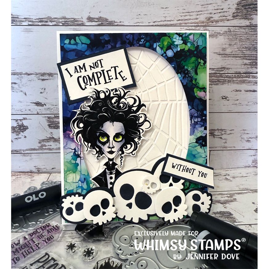 Whimsy Stamps Edward Clear Stamps wsd336a one