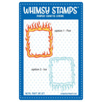 Whimsy Stamps Fire and Ice Dies wsd012