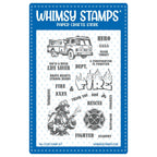 Whimsy Stamps Firefighter Clear Stamps cwsd416a