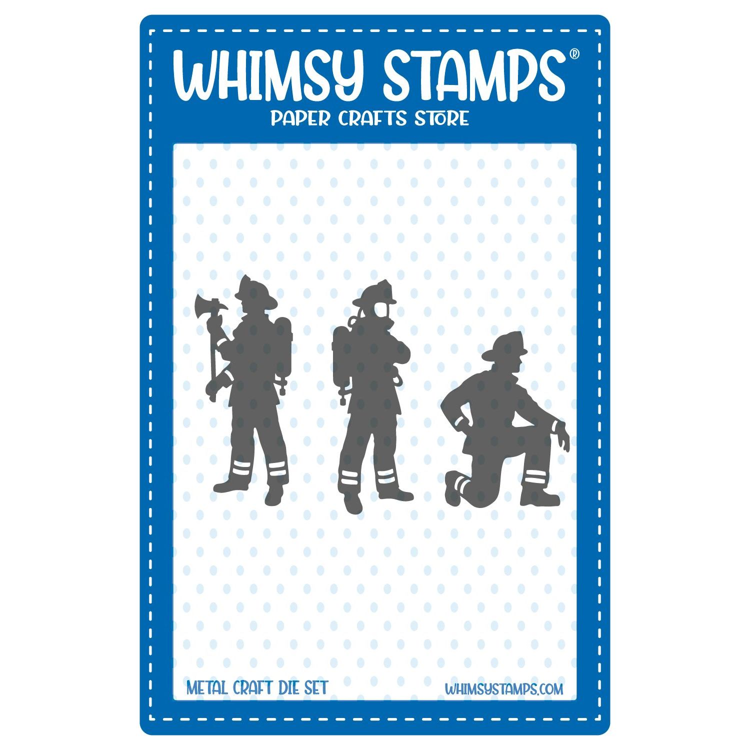 Whimsy Stamps Firefighter Trio Dies wsd010