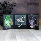 Whimsy Stamps GnomeOween Outline Dies wsd034 bats