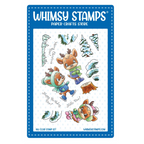 Whimsy Stamps Hello Deer Clear Stamps c1285a