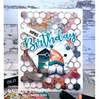 Whimsy Stamps Honeycomb Dies wsd008 birthday