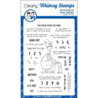 Whimsy Stamps Old Fart Clear Stamps cwsd165