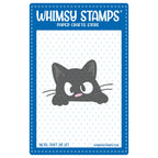 Whimsy Stamps Peeking Kitty Dies wsd016