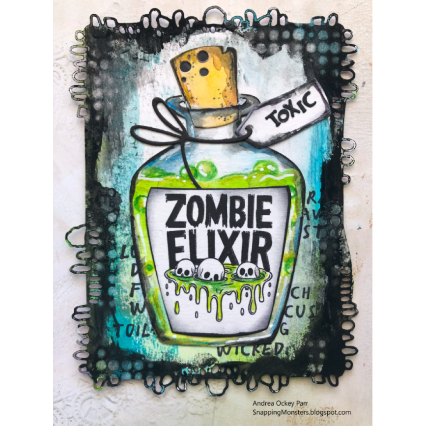Whimsy Stamps Potion Bottle Dies wsd042 toxic | color-code:ALT01