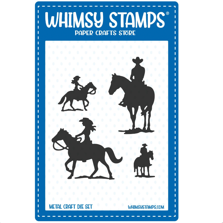 Whimsy Stamps Range Riders Dies wsd206a