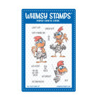 Whimsy Stamps Rowdy Rooster Clear Stamps dp1082a