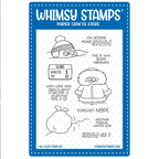 Whimsy Stamps Snowver It Clear Stamps cwsd188a