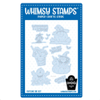 Whimsy Stamps Summerween Scream Outline Dies wsd053