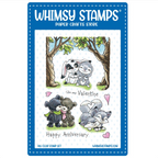 Whimsy Stamps Woodland Valentine Clear Stamps c1291a