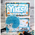 Whimsy Stamps Yowza Clear Stamps cwsd244b yikes