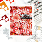 Simon Says Stamp Whirl Blossom Wafer Dies s915 Be Bold Mama Card | color-code:ALT03