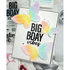 Simon Says Stamp Whirl Butterflies Wafer Dies s863 Celebrate Birthday Card | color-code:ALT09