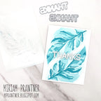 Simon Says Stamp White Fusion Wafer Dies 1289mdc Rain or Shine Thanks Card | color-code:ALT02