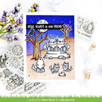 Lawn Fawn Set Wolf Before 'n Afters Clear Stamps and Dies Family of Wolves at night howling Howl Always be Your Friend  |color-code:alt1