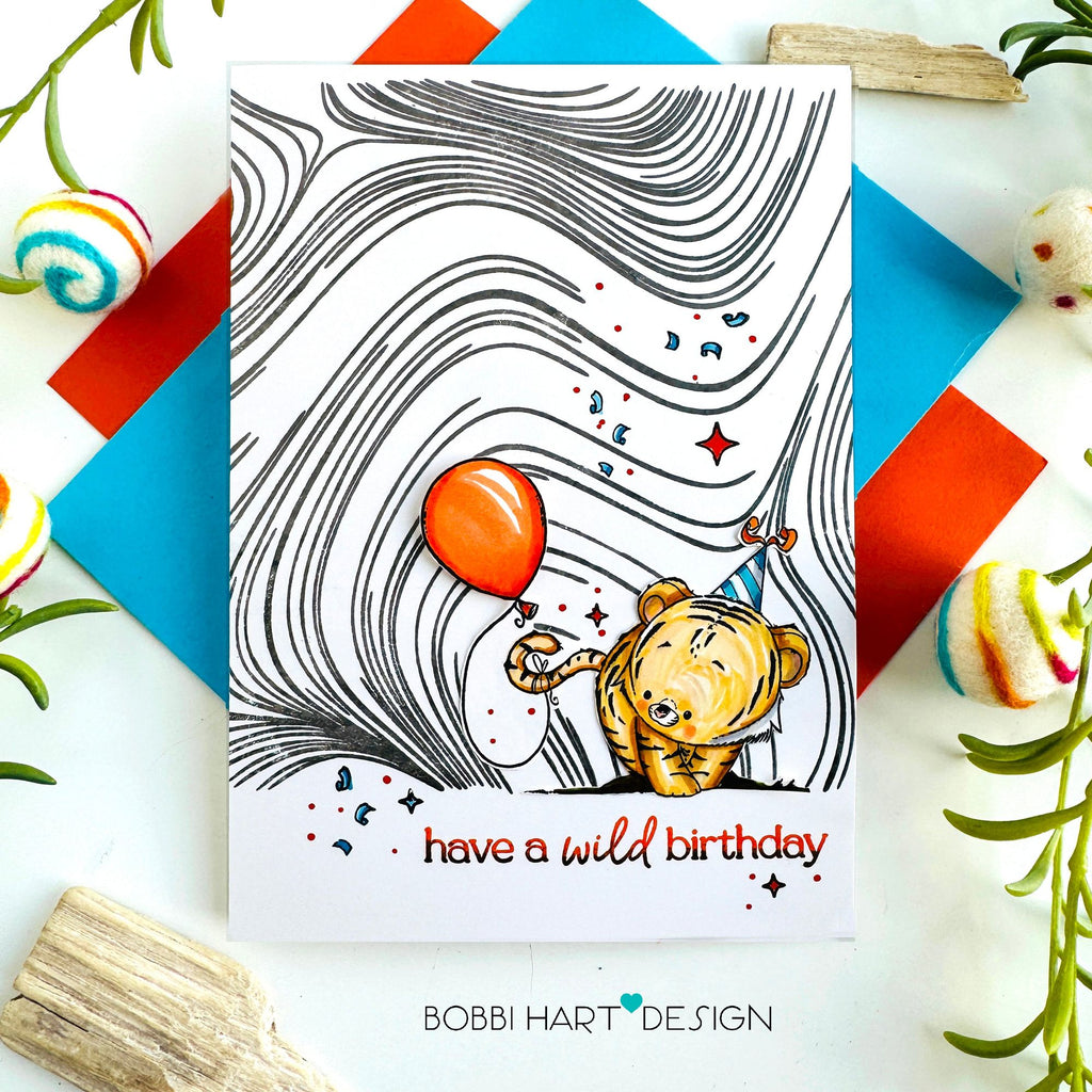 Simon Says Clear Stamps Wild Birthday 2282ssc STAMPtember Birthday Card | color-code:ALT02