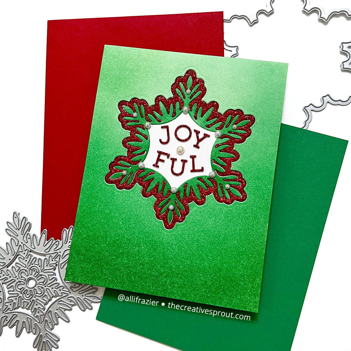 Simon Says Stamp Willow Snowflake Wafer Dies sssd112907 Season Of Wonder Christmas Card | color-code:ALT03