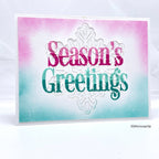 Simon Says Stamp Willow Snowflake Wafer Dies sssd112907 Season Of Wonder Christmas Card