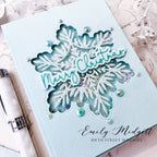 Simon Says Stamp Willow Snowflake Wafer Dies sssd112907 Season Of Wonder Christmas Card