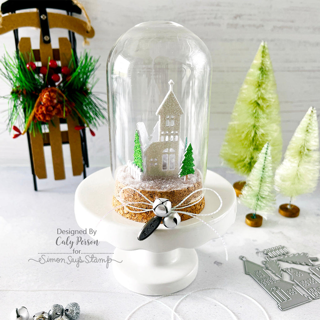 CZ Design Winter Village Wafer Dies czd217 Season Of Wonder Christmas Dome | color-code:ALT03
