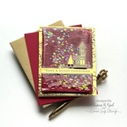 CZ Design Winter Village Wafer Dies czd217 Season Of Wonder Christmas Card