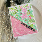 CZ Design Clear Stamps Winter Wishes cz282c All The Joy Christmas Card