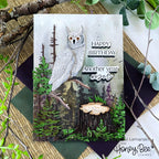 Honey Bee Lovely Layers Trees Die Set hbds-lltree Another Year Wiser Card | color-code:ALT01