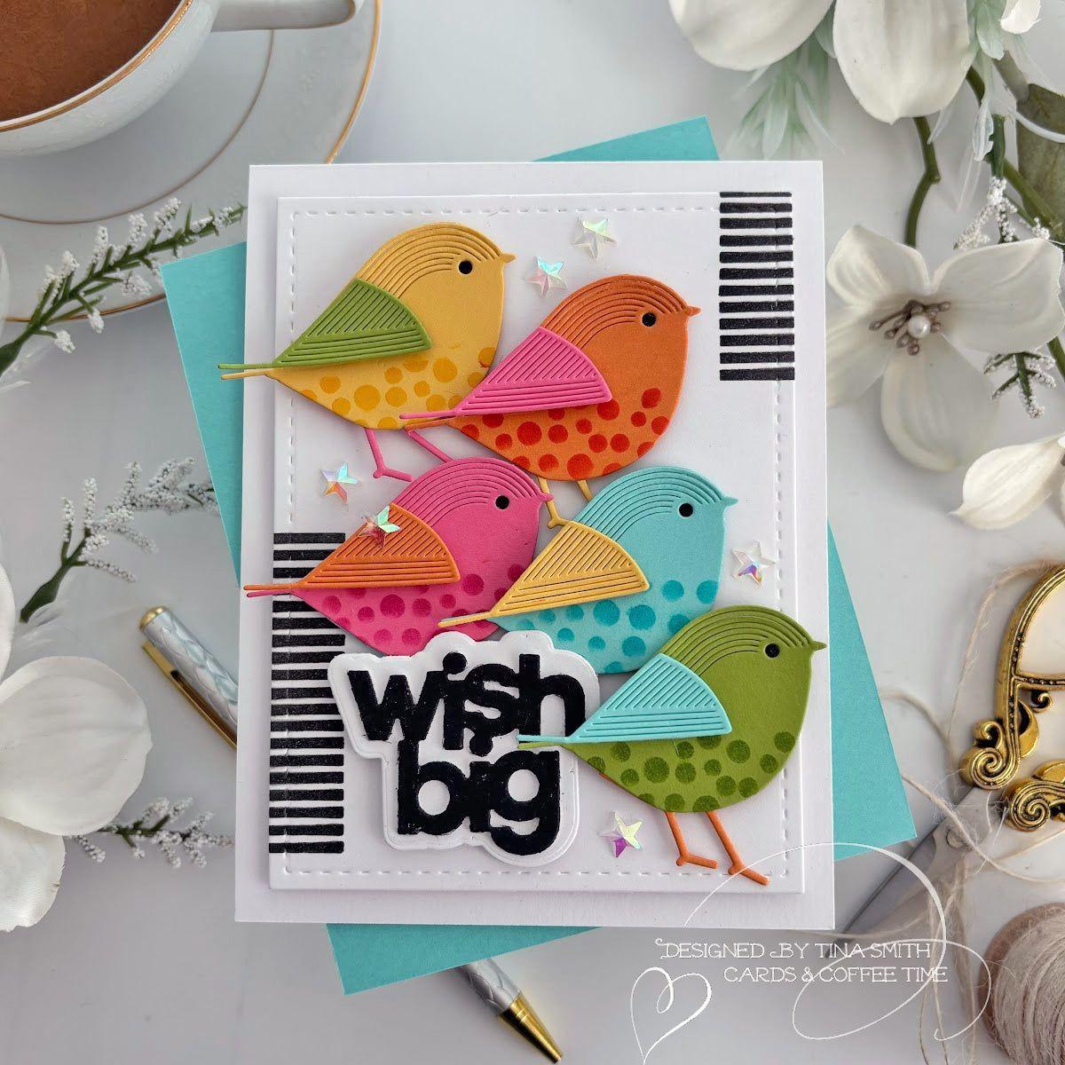 Simon Says Stamp Wish Big Wafer Dies sssd112937 Diecember Birthday Card | color-code:ALT01