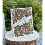 CZ Design With Love Wafer Dies czd290 Beautiful Moments With Love Card