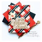 Simon Says Stamp With Sincere Thanks Wafer Dies 1119sd Stamptember Thanks Card