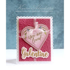 Simon Says Stamp Embossing Folder Wonderland Snowflakes sf536 Heart to Heart