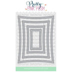 Pretty Pink Posh WONKY STITCHED RECTANGLES Dies