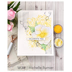 Wow Embossing Powder Buttercup Blossom wl139r celebrate you flower card